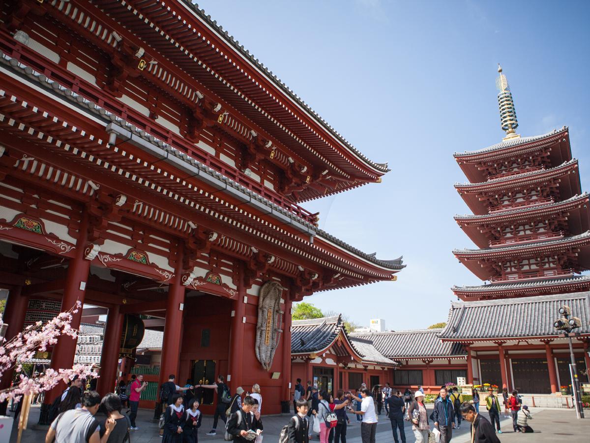 Hotel Shirobara Inn Asakusa Tokió Kültér fotó