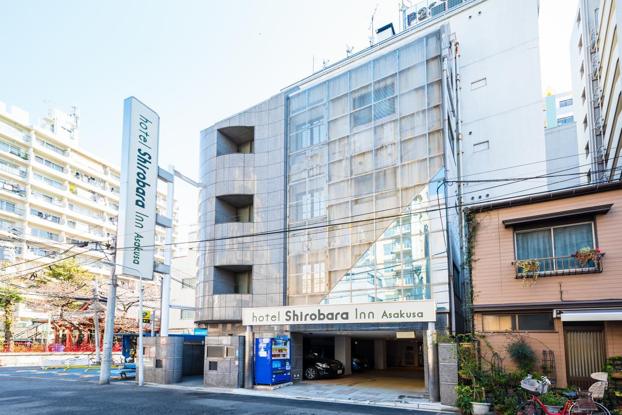 Hotel Shirobara Inn Asakusa Tokió Kültér fotó