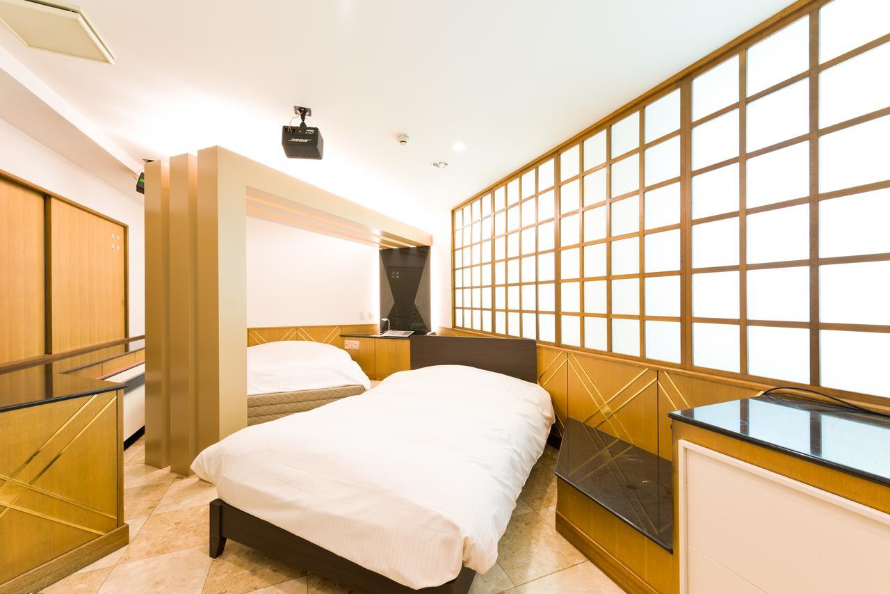 Hotel Shirobara Inn Asakusa Tokió Kültér fotó